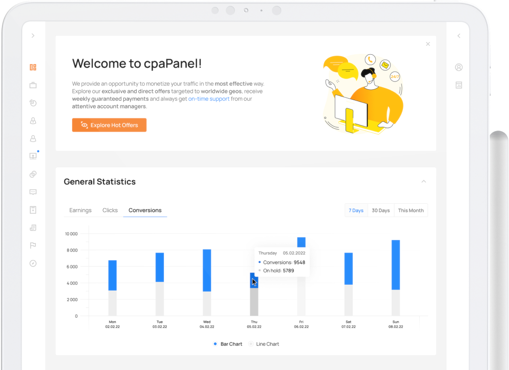 CPA Dashboard